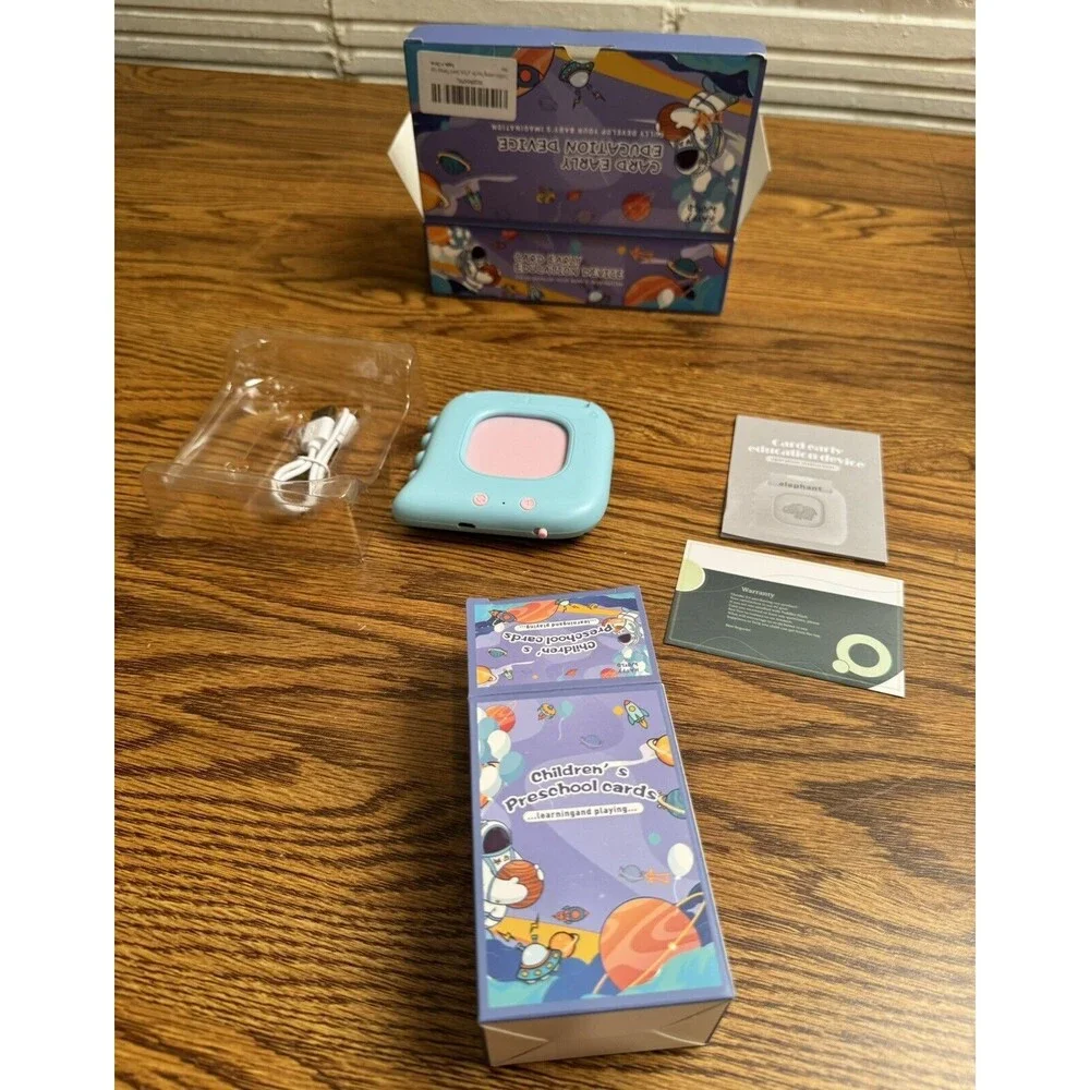 Happy World Card Early‎ Education Device “blue” Fully Develop Baby’s Imagination